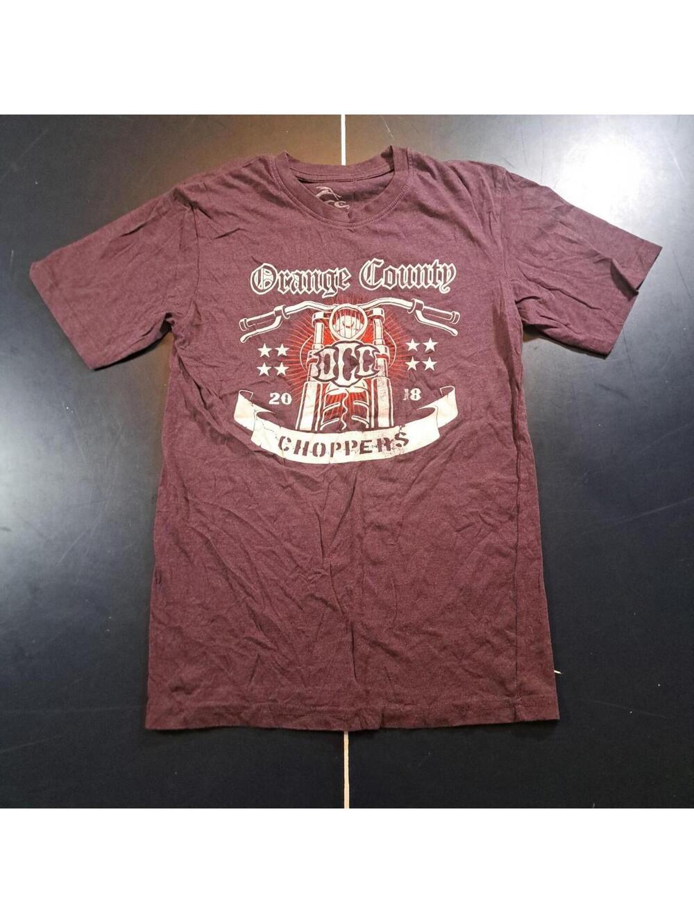 cool orange county choppers biking tee, size S